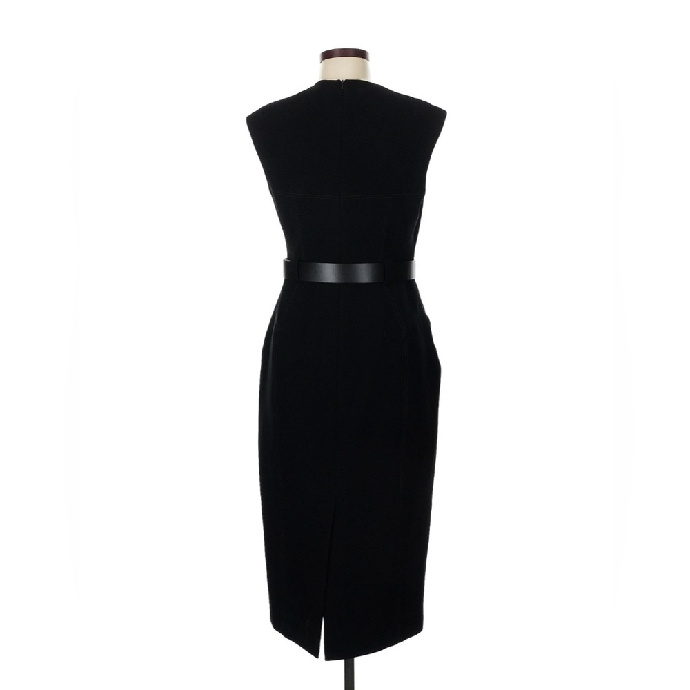 Karen Millen Forever Sleeveless Belted Midi Dress - Picture 6 of 7